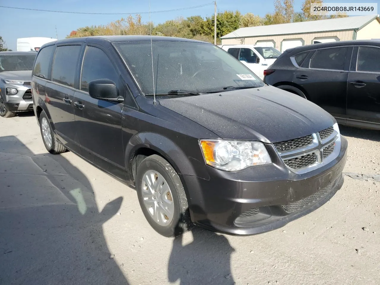 2018 Dodge Grand Caravan Se VIN: 2C4RDGBG8JR143669 Lot: 76513634