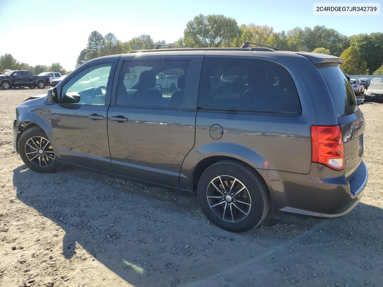 2018 Dodge Grand Caravan Gt VIN: 2C4RDGEG7JR342739 Lot: 76560994