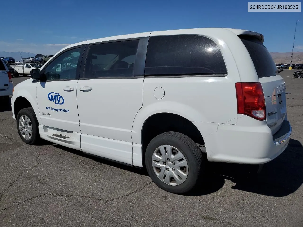 2018 Dodge Grand Caravan Se VIN: 2C4RDGBG4JR180525 Lot: 76571274