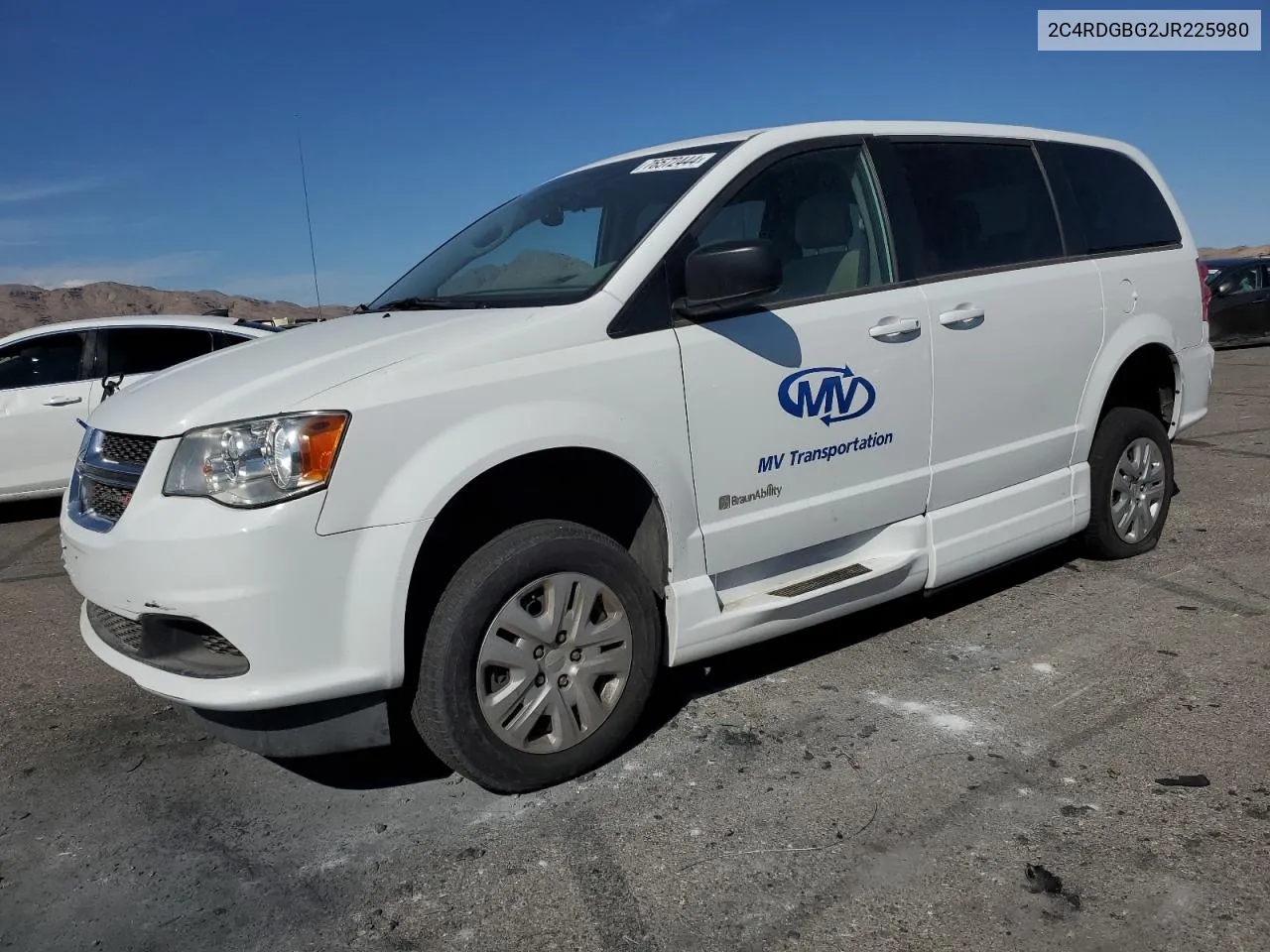 2018 Dodge Grand Caravan Se VIN: 2C4RDGBG2JR225980 Lot: 76572444