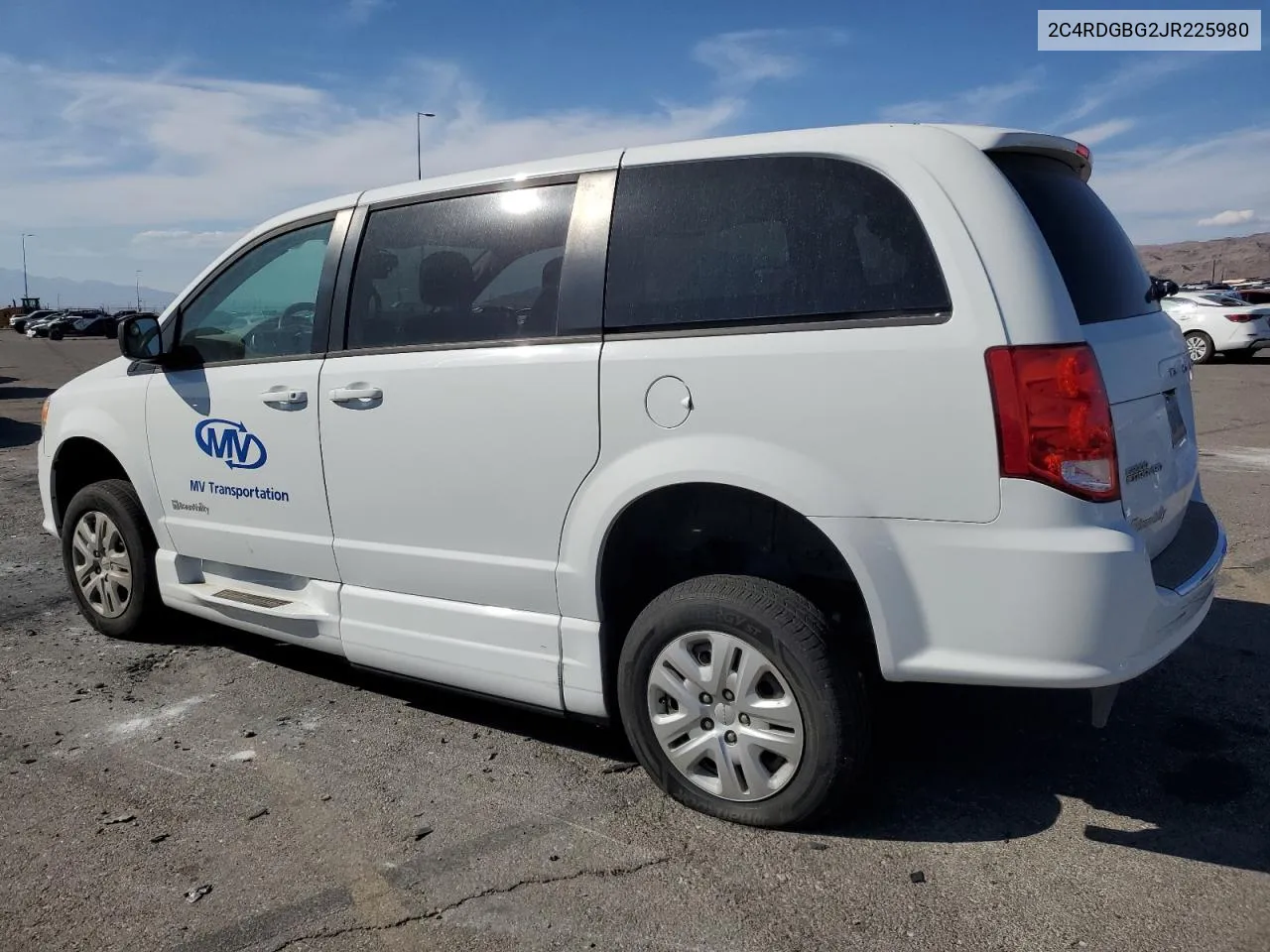 2018 Dodge Grand Caravan Se VIN: 2C4RDGBG2JR225980 Lot: 76572444