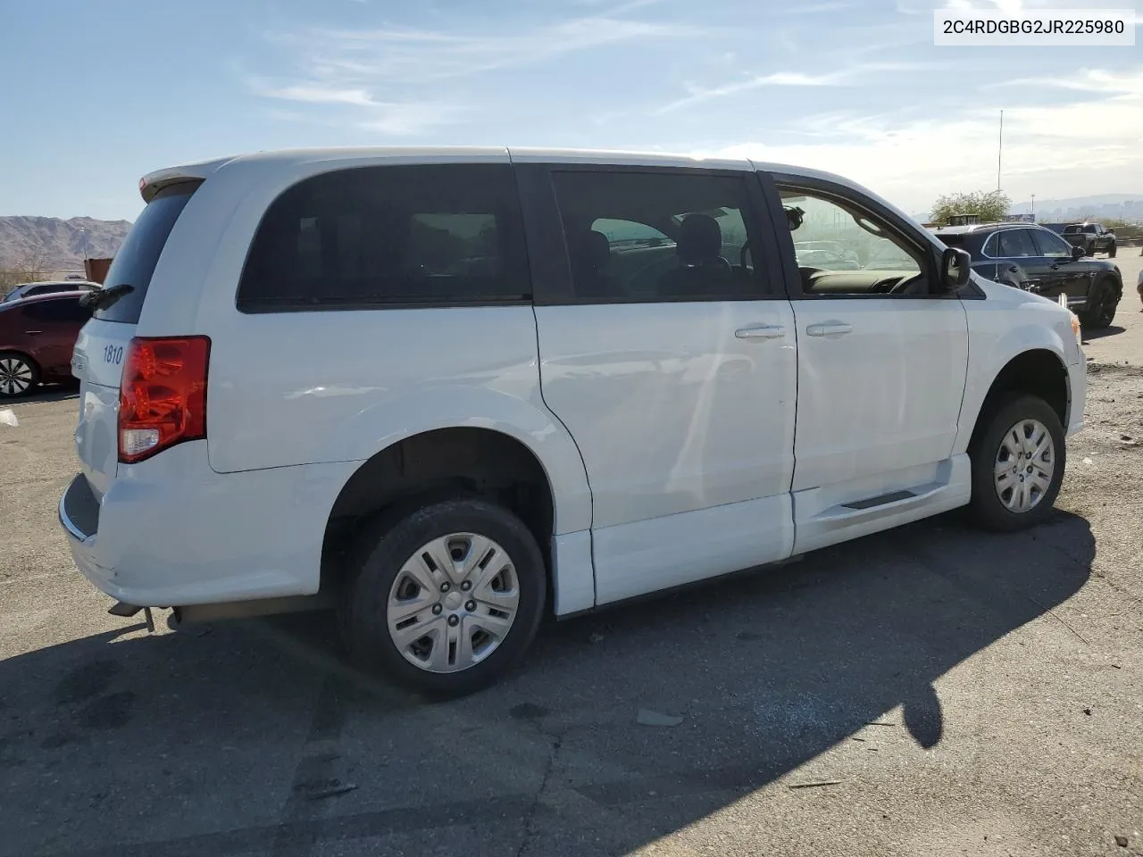 2018 Dodge Grand Caravan Se VIN: 2C4RDGBG2JR225980 Lot: 76572444