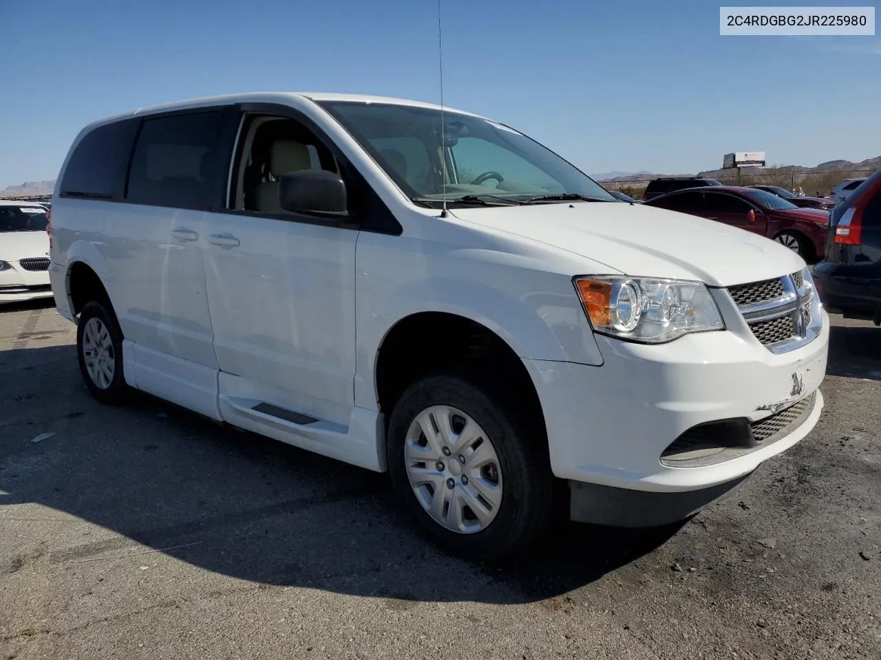 2018 Dodge Grand Caravan Se VIN: 2C4RDGBG2JR225980 Lot: 76572444