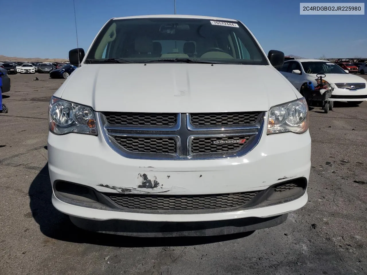 2018 Dodge Grand Caravan Se VIN: 2C4RDGBG2JR225980 Lot: 76572444