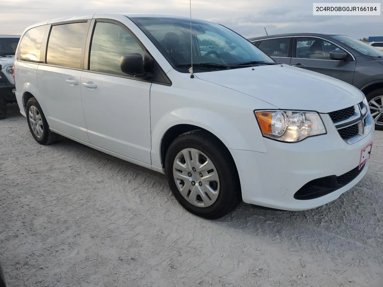 2018 Dodge Grand Caravan Se VIN: 2C4RDGBG0JR166184 Lot: 76596034