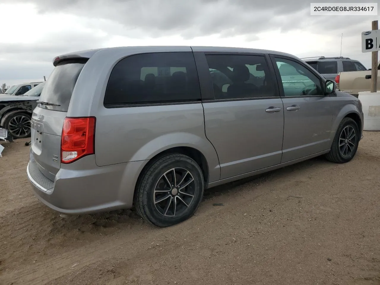 2C4RDGEG8JR334617 2018 Dodge Grand Caravan Gt