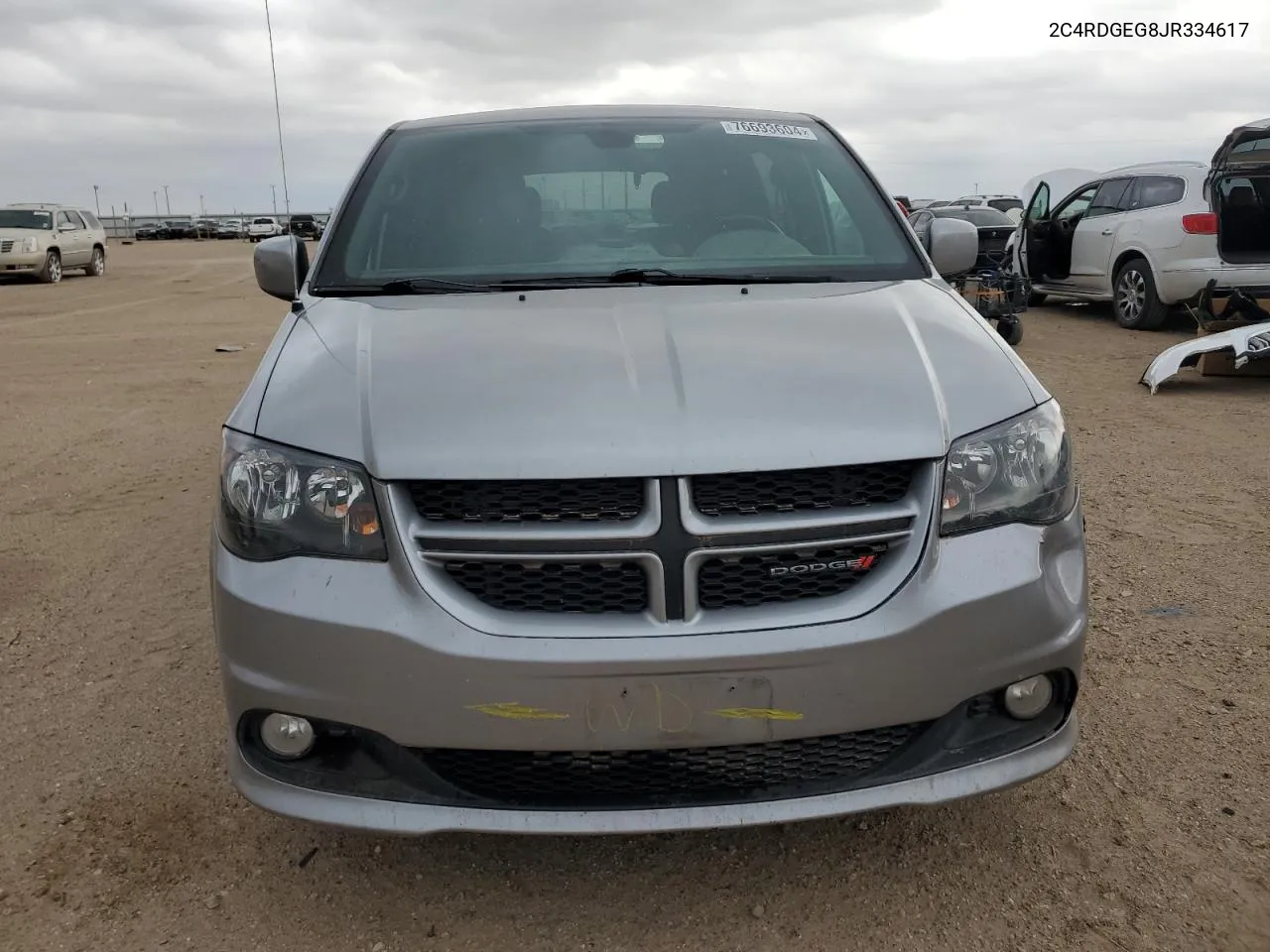 2C4RDGEG8JR334617 2018 Dodge Grand Caravan Gt