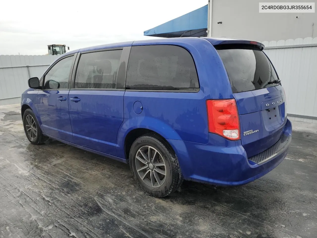 2018 Dodge Grand Caravan Se VIN: 2C4RDGBG3JR355654 Lot: 76735554