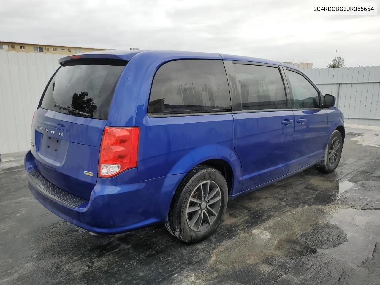 2018 Dodge Grand Caravan Se VIN: 2C4RDGBG3JR355654 Lot: 76735554