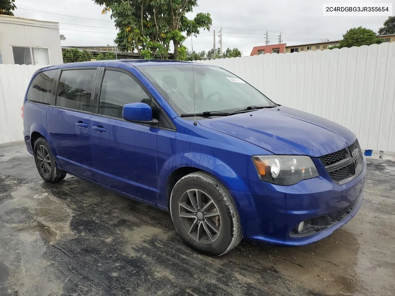 2018 Dodge Grand Caravan Se VIN: 2C4RDGBG3JR355654 Lot: 76735554