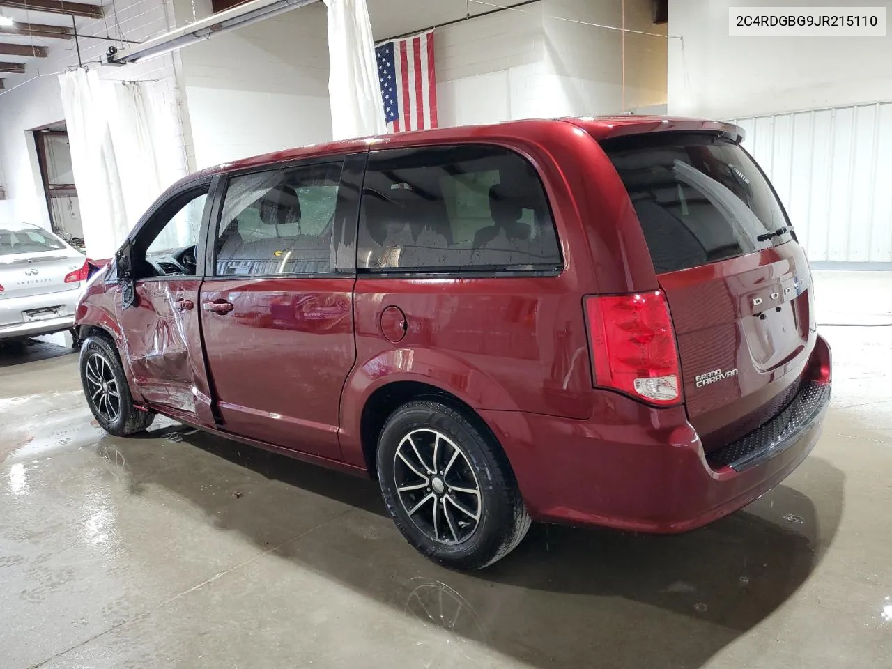 2018 Dodge Grand Caravan Se VIN: 2C4RDGBG9JR215110 Lot: 76928494