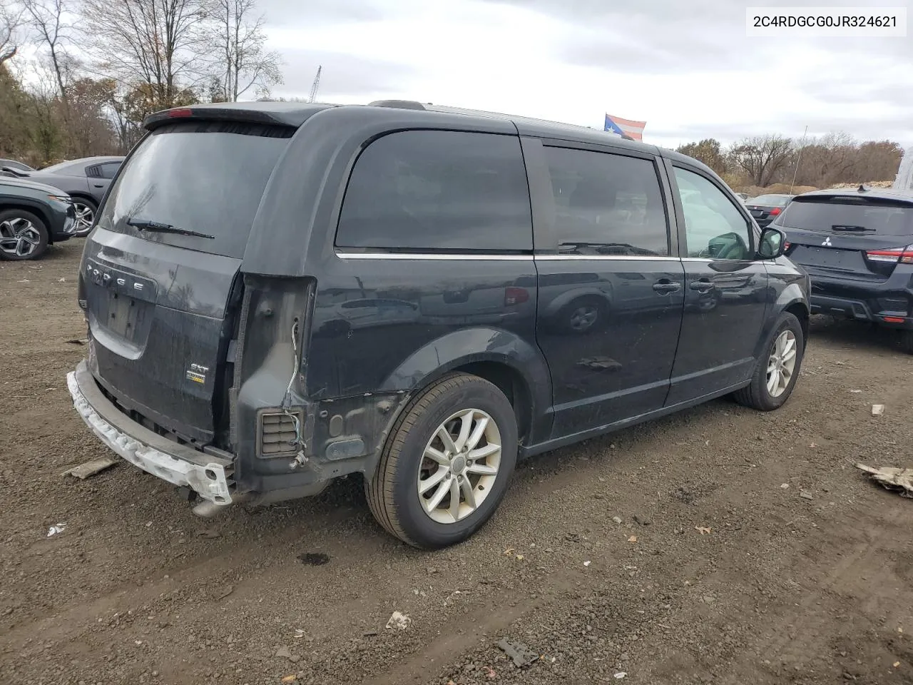 2018 Dodge Grand Caravan Sxt VIN: 2C4RDGCG0JR324621 Lot: 77009614