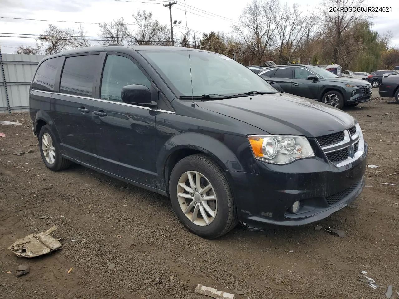 2018 Dodge Grand Caravan Sxt VIN: 2C4RDGCG0JR324621 Lot: 77009614