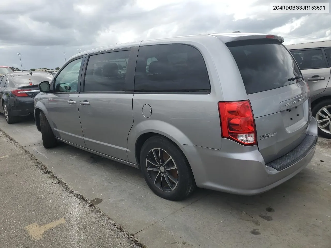 2018 Dodge Grand Caravan Se VIN: 2C4RDGBG3JR153591 Lot: 77041094