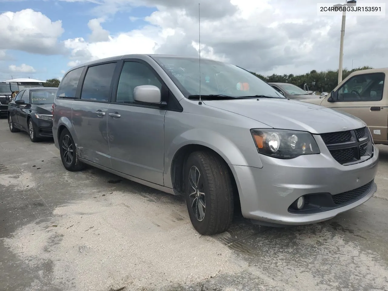 2018 Dodge Grand Caravan Se VIN: 2C4RDGBG3JR153591 Lot: 77041094