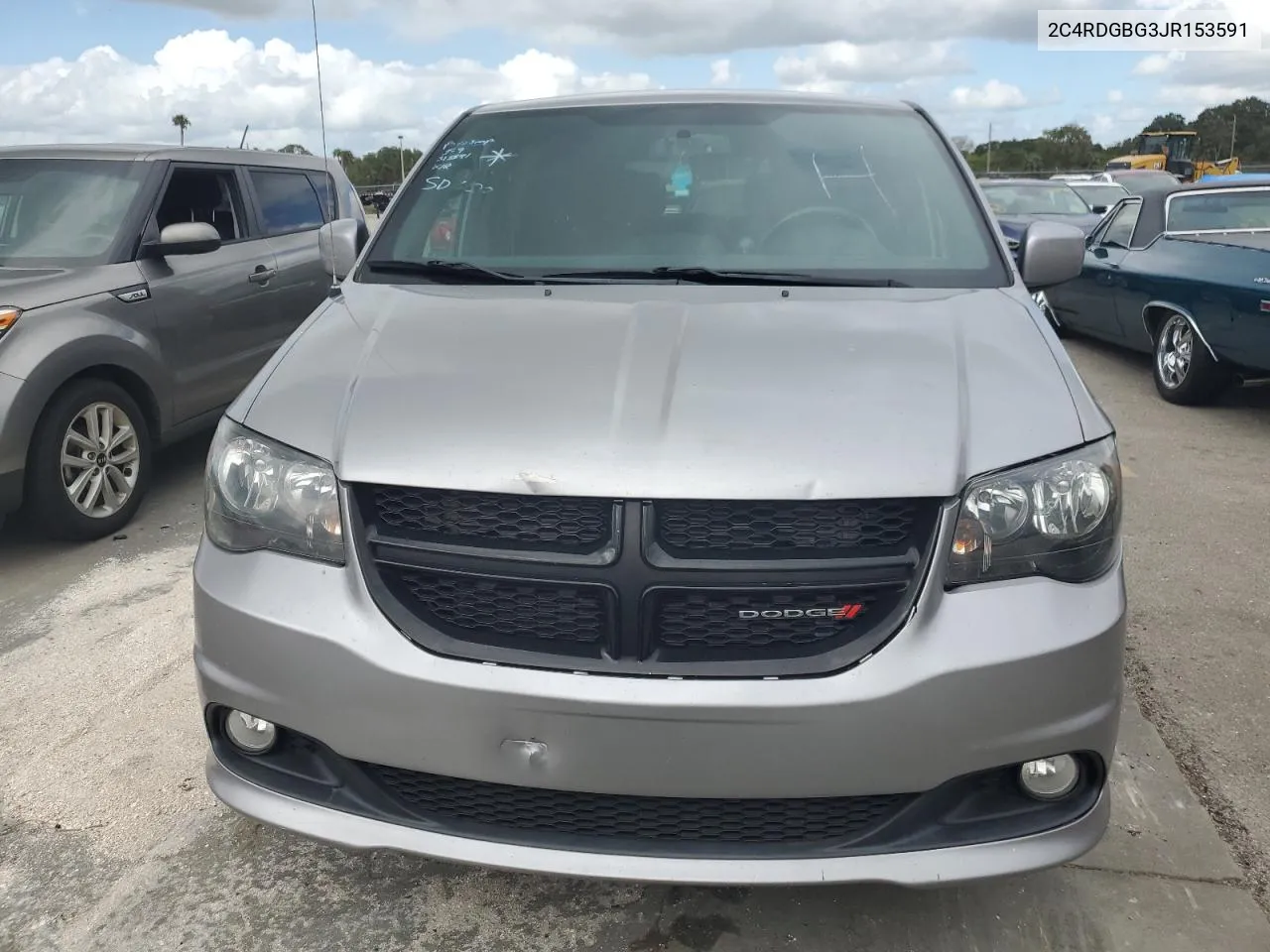 2018 Dodge Grand Caravan Se VIN: 2C4RDGBG3JR153591 Lot: 77041094