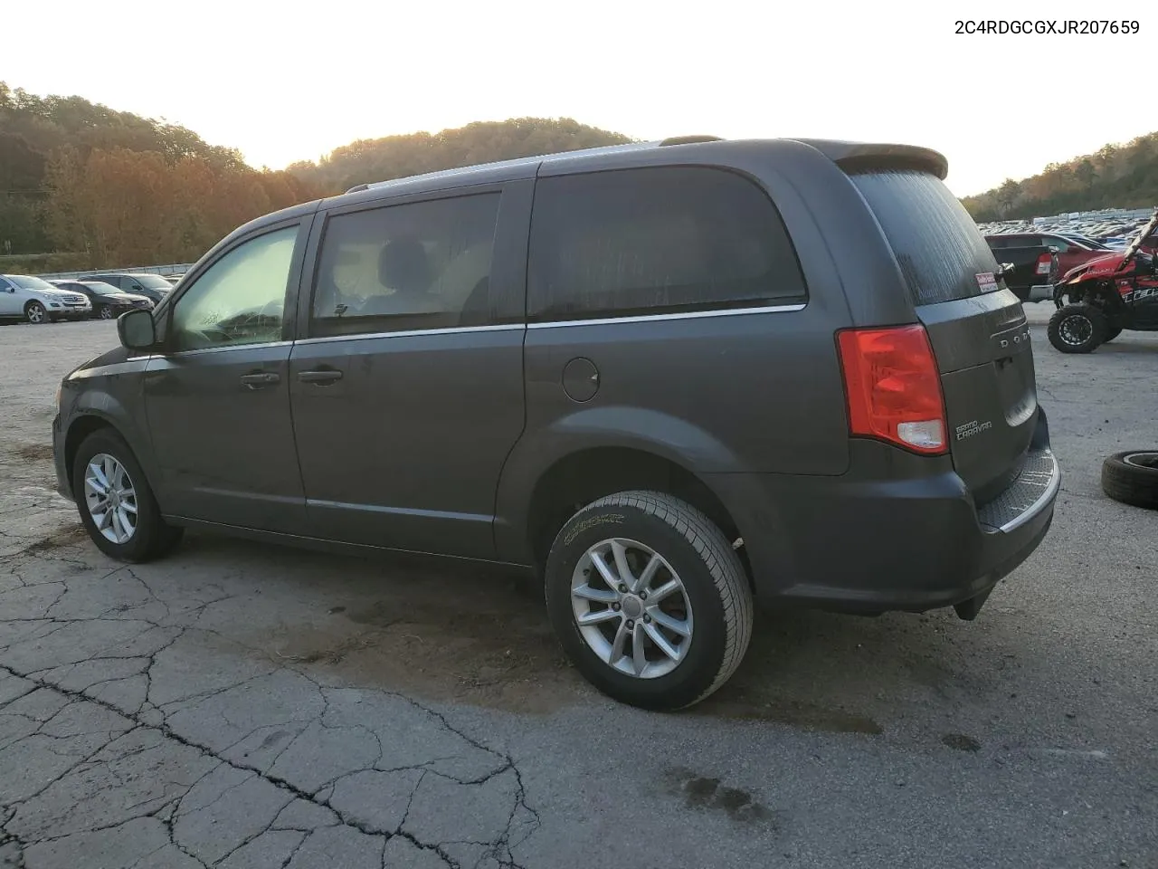 2018 Dodge Grand Caravan Sxt VIN: 2C4RDGCGXJR207659 Lot: 77087744