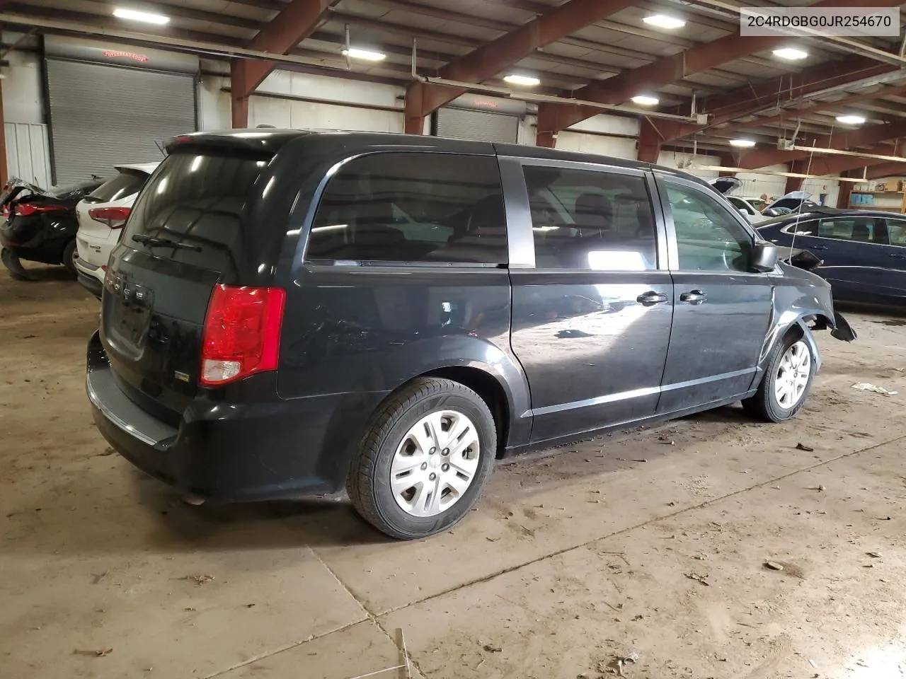 2018 Dodge Grand Caravan Se VIN: 2C4RDGBG0JR254670 Lot: 77118764