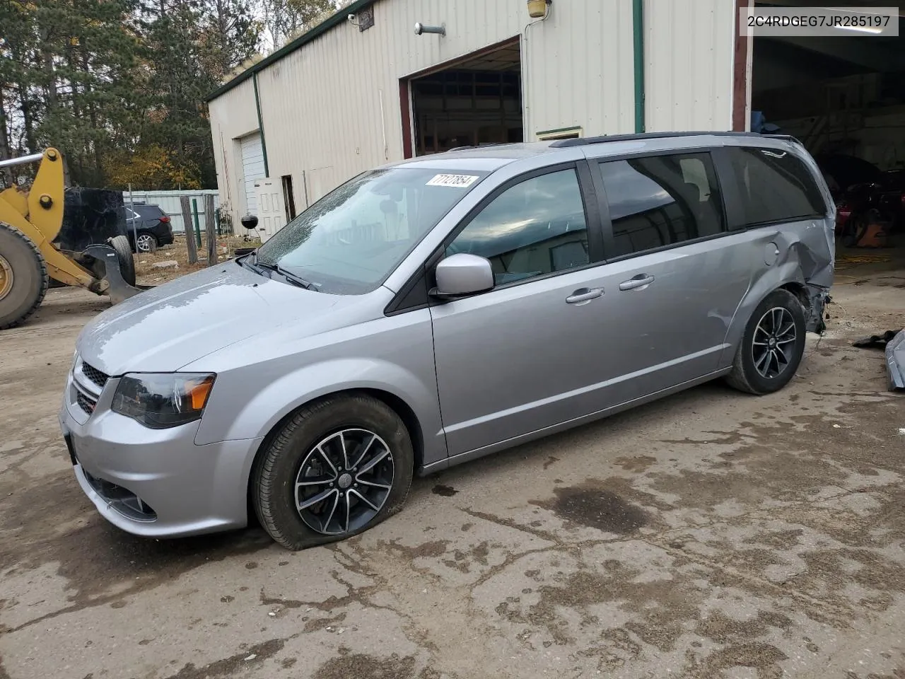 2C4RDGEG7JR285197 2018 Dodge Grand Caravan Gt