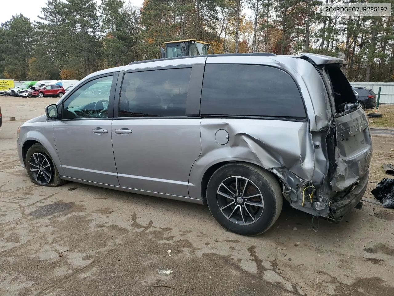 2018 Dodge Grand Caravan Gt VIN: 2C4RDGEG7JR285197 Lot: 77127854