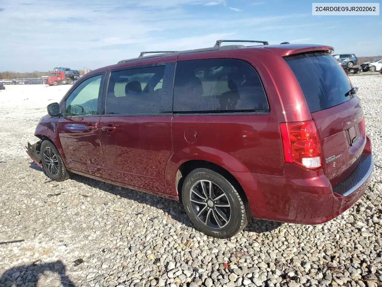 2018 Dodge Grand Caravan Gt VIN: 2C4RDGEG9JR202062 Lot: 77772474