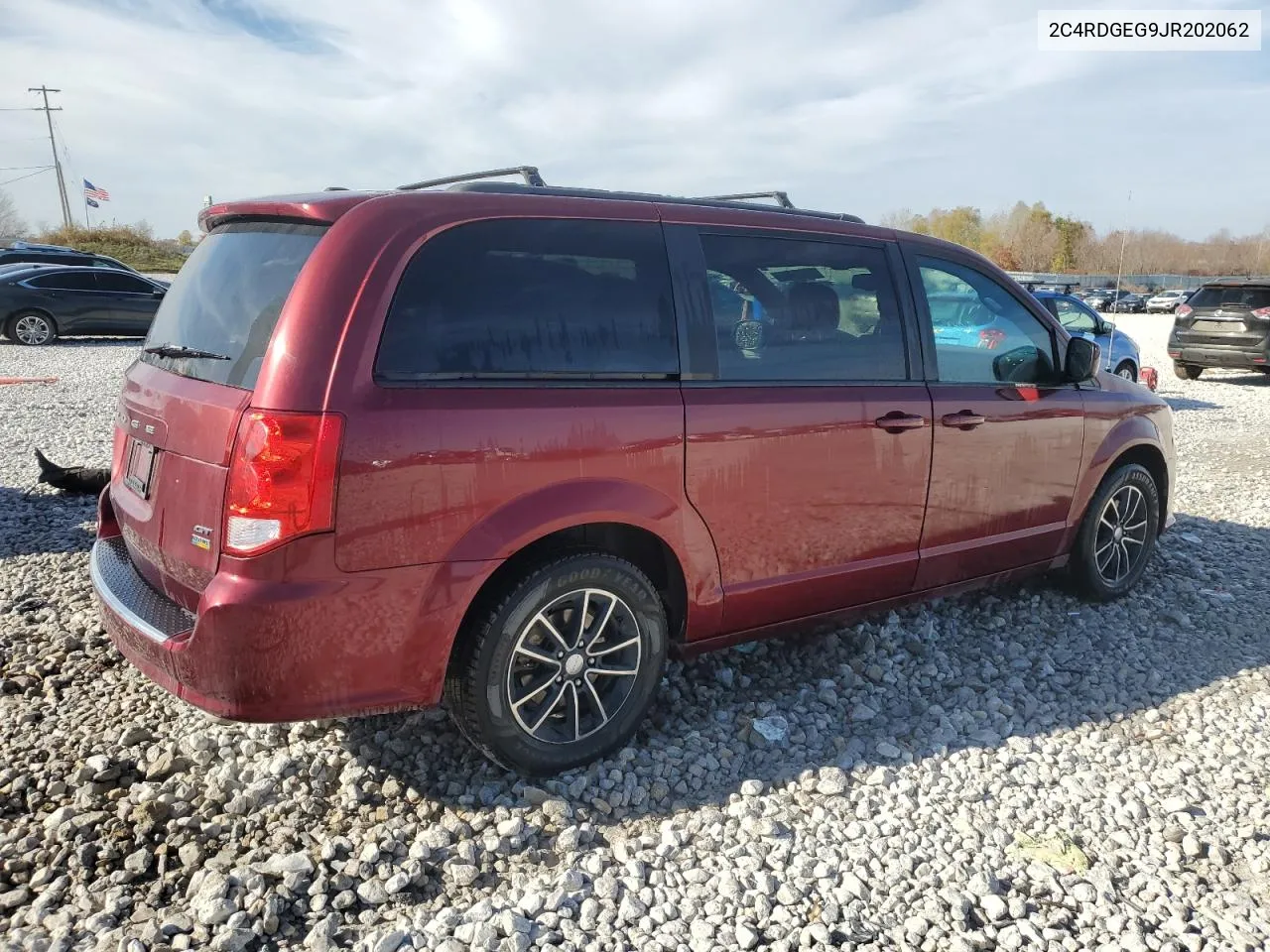 2018 Dodge Grand Caravan Gt VIN: 2C4RDGEG9JR202062 Lot: 77772474