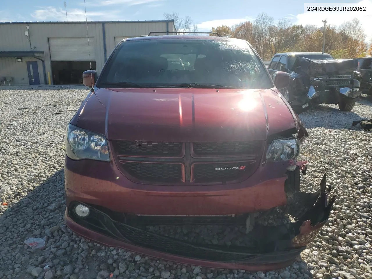 2018 Dodge Grand Caravan Gt VIN: 2C4RDGEG9JR202062 Lot: 77772474