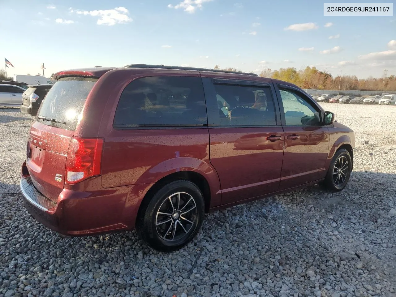 2018 Dodge Grand Caravan Gt VIN: 2C4RDGEG9JR241167 Lot: 77830954