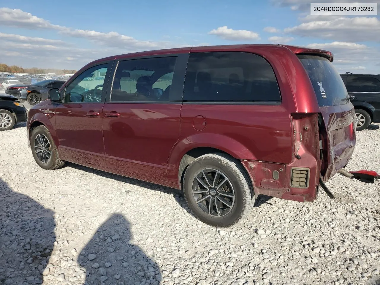 2018 Dodge Grand Caravan Sxt VIN: 2C4RDGCG4JR173282 Lot: 77930154