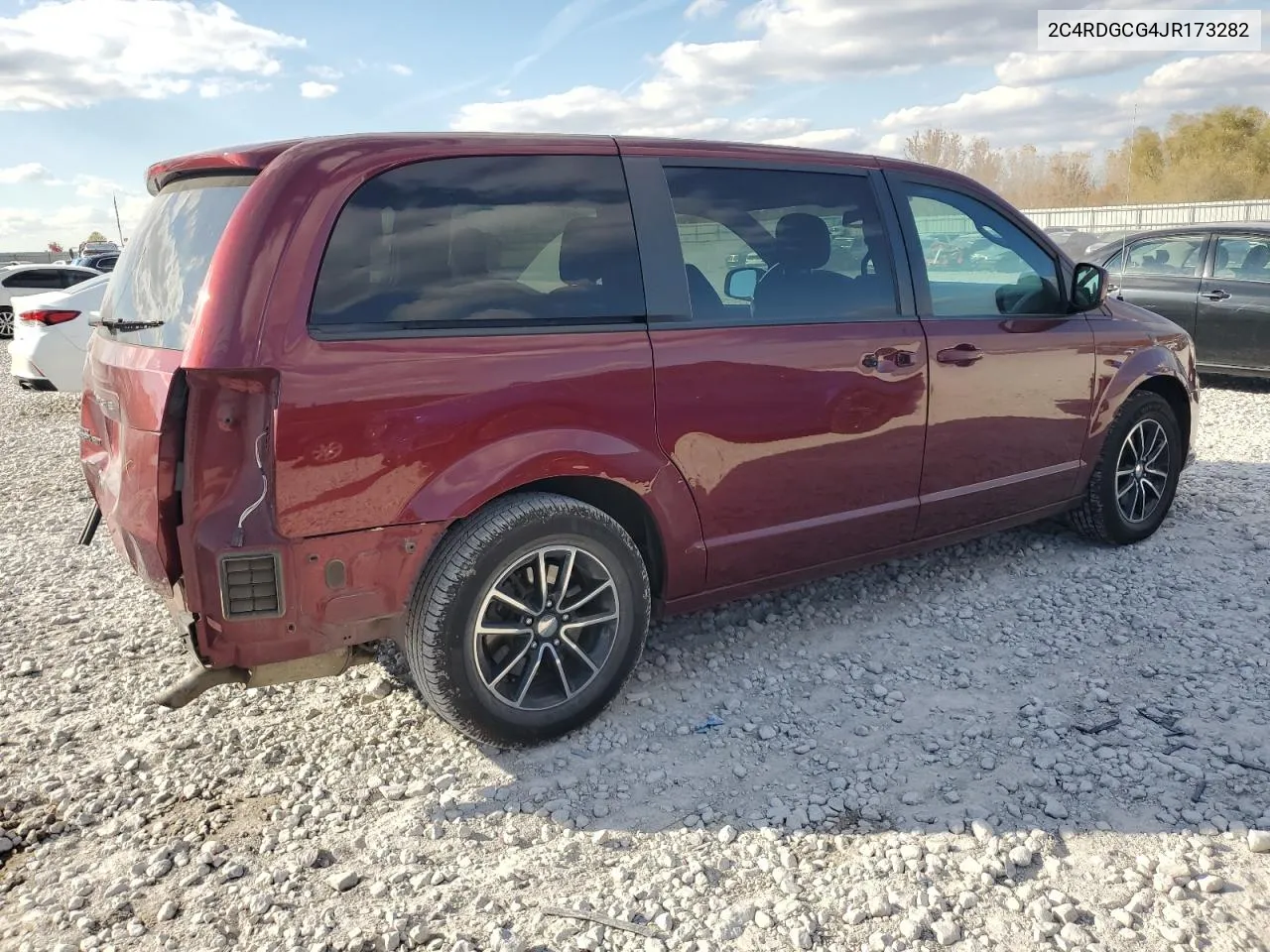 2C4RDGCG4JR173282 2018 Dodge Grand Caravan Sxt