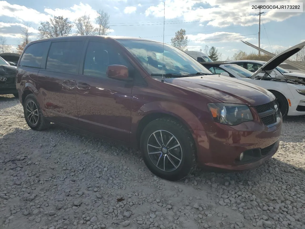 2018 Dodge Grand Caravan Sxt VIN: 2C4RDGCG4JR173282 Lot: 77930154