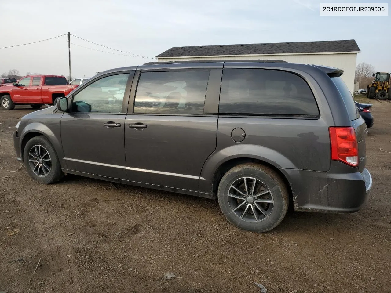 2018 Dodge Grand Caravan Gt VIN: 2C4RDGEG8JR239006 Lot: 78090574