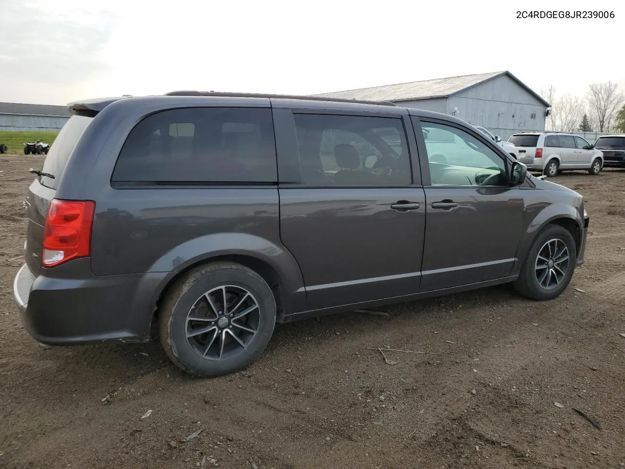 2018 Dodge Grand Caravan Gt VIN: 2C4RDGEG8JR239006 Lot: 78090574