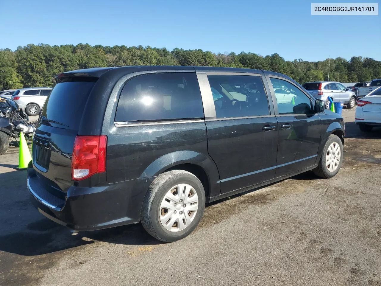 2018 Dodge Grand Caravan Se VIN: 2C4RDGBG2JR161701 Lot: 78125384