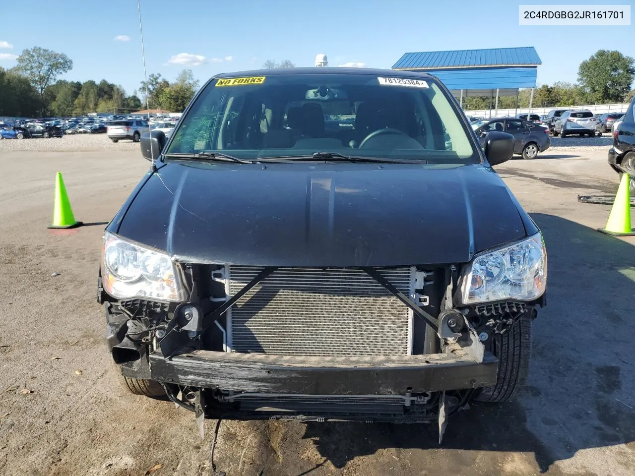 2018 Dodge Grand Caravan Se VIN: 2C4RDGBG2JR161701 Lot: 78125384