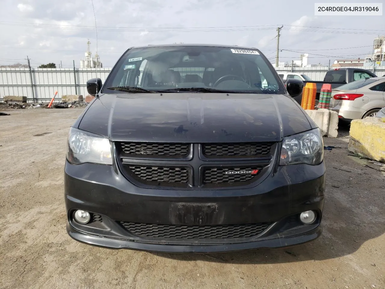 2018 Dodge Grand Caravan Gt VIN: 2C4RDGEG4JR319046 Lot: 78298454