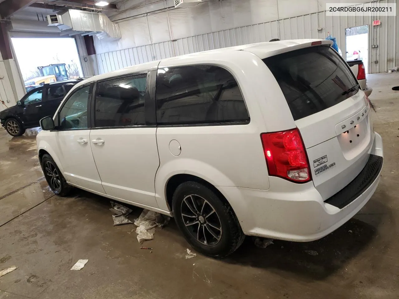 2018 Dodge Grand Caravan Se VIN: 2C4RDGBG6JR200211 Lot: 78387224