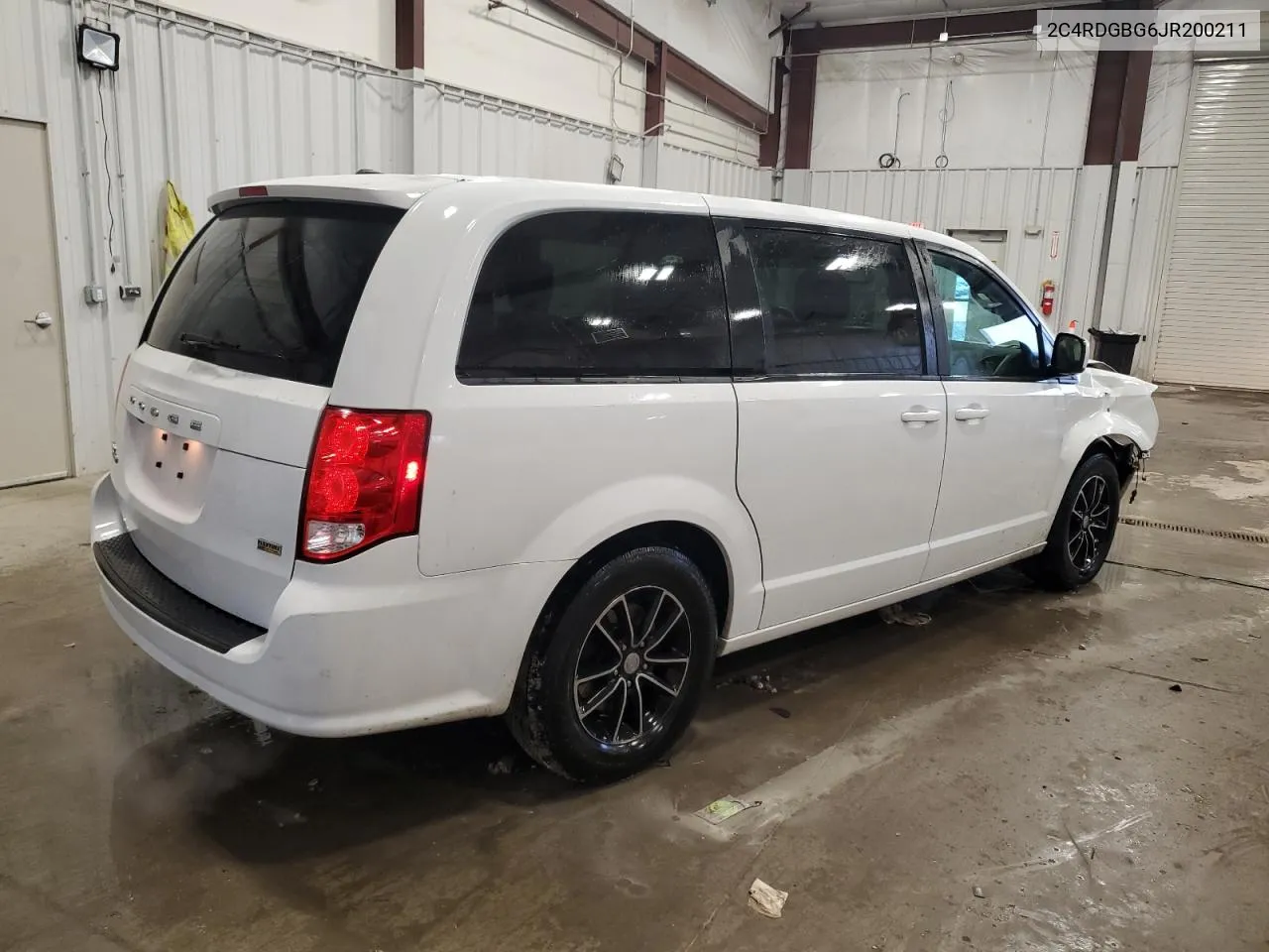 2018 Dodge Grand Caravan Se VIN: 2C4RDGBG6JR200211 Lot: 78387224