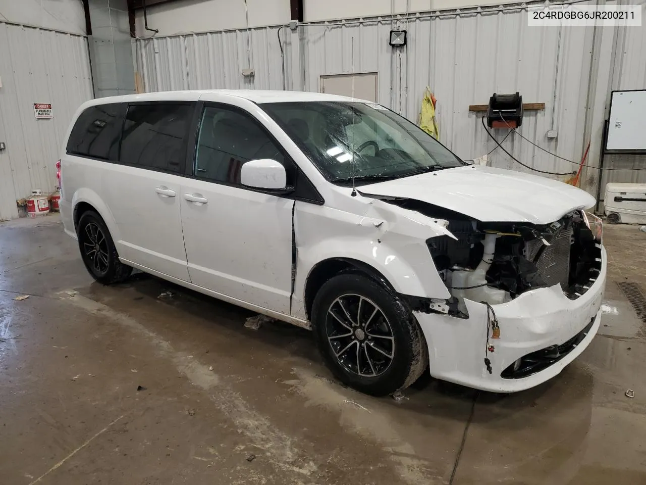 2018 Dodge Grand Caravan Se VIN: 2C4RDGBG6JR200211 Lot: 78387224