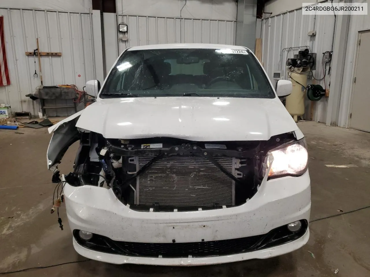 2018 Dodge Grand Caravan Se VIN: 2C4RDGBG6JR200211 Lot: 78387224