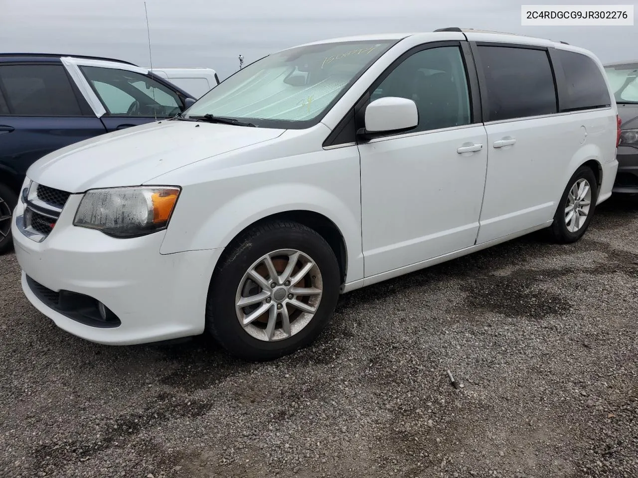 2018 Dodge Grand Caravan Sxt VIN: 2C4RDGCG9JR302276 Lot: 78552794