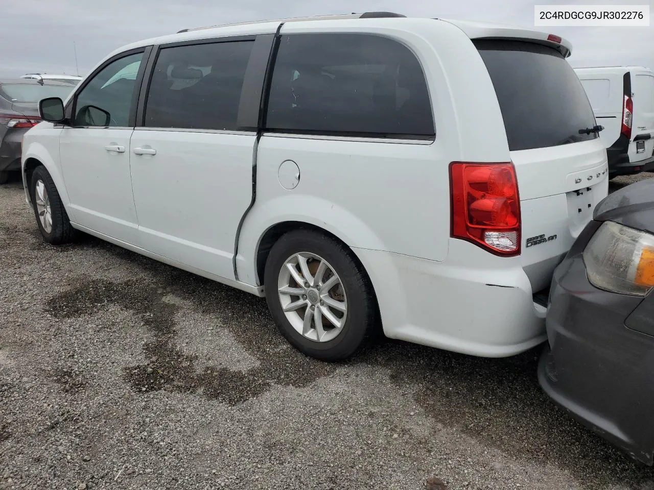 2018 Dodge Grand Caravan Sxt VIN: 2C4RDGCG9JR302276 Lot: 78552794