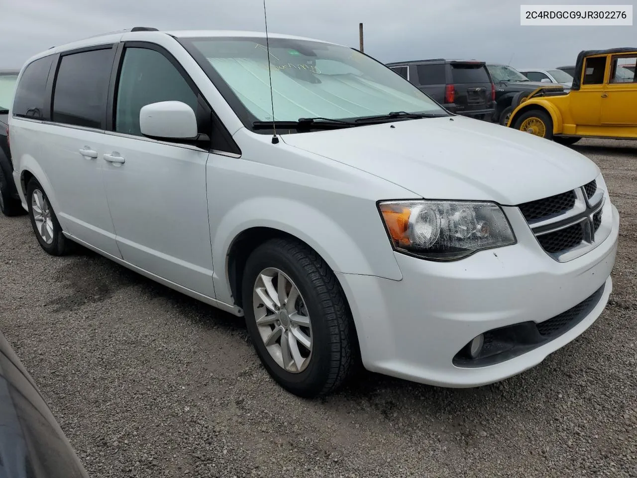 2018 Dodge Grand Caravan Sxt VIN: 2C4RDGCG9JR302276 Lot: 78552794