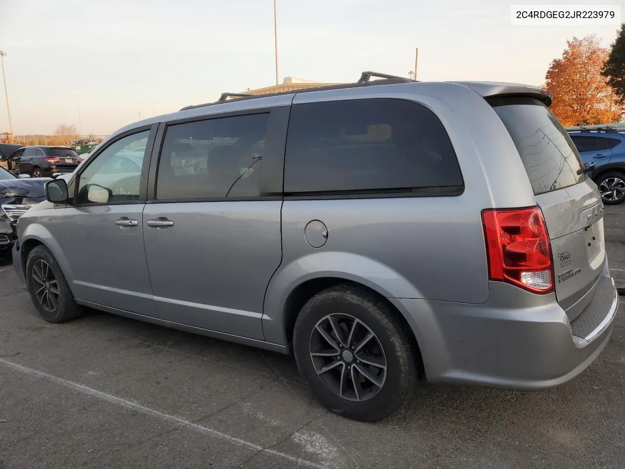 2018 Dodge Grand Caravan Gt VIN: 2C4RDGEG2JR223979 Lot: 78615464