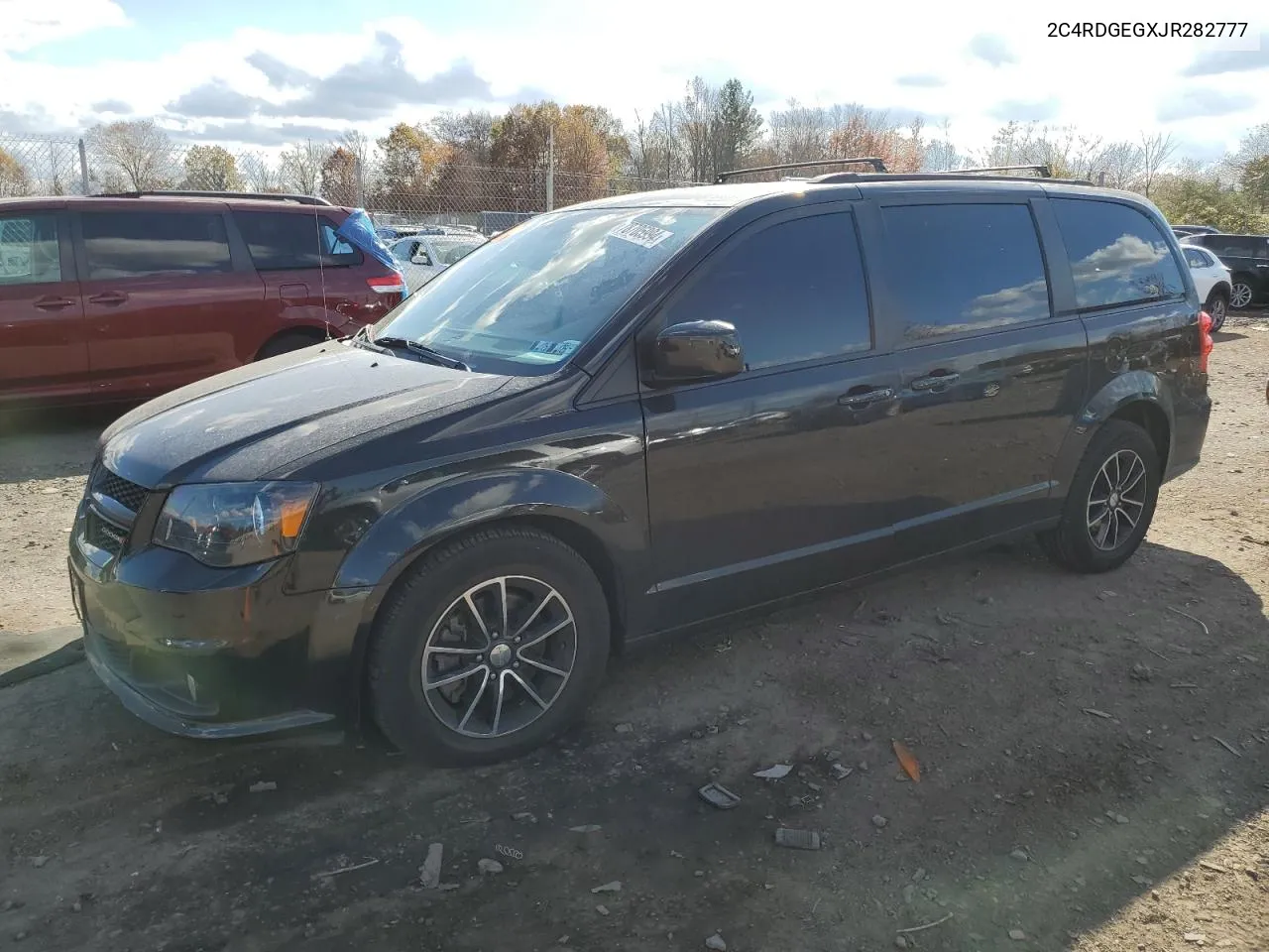 2018 Dodge Grand Caravan Gt VIN: 2C4RDGEGXJR282777 Lot: 78705994