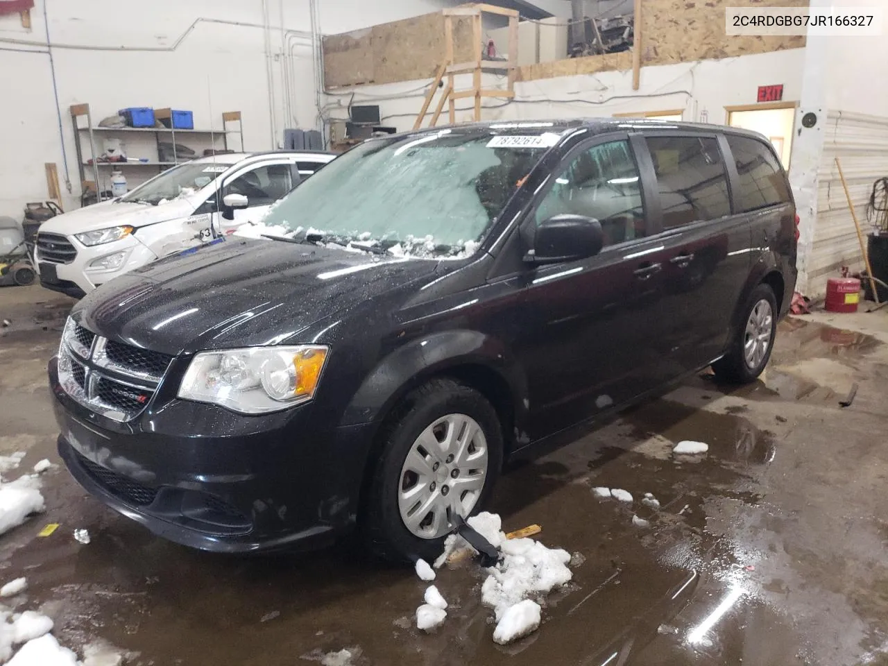 2C4RDGBG7JR166327 2018 Dodge Grand Caravan Se