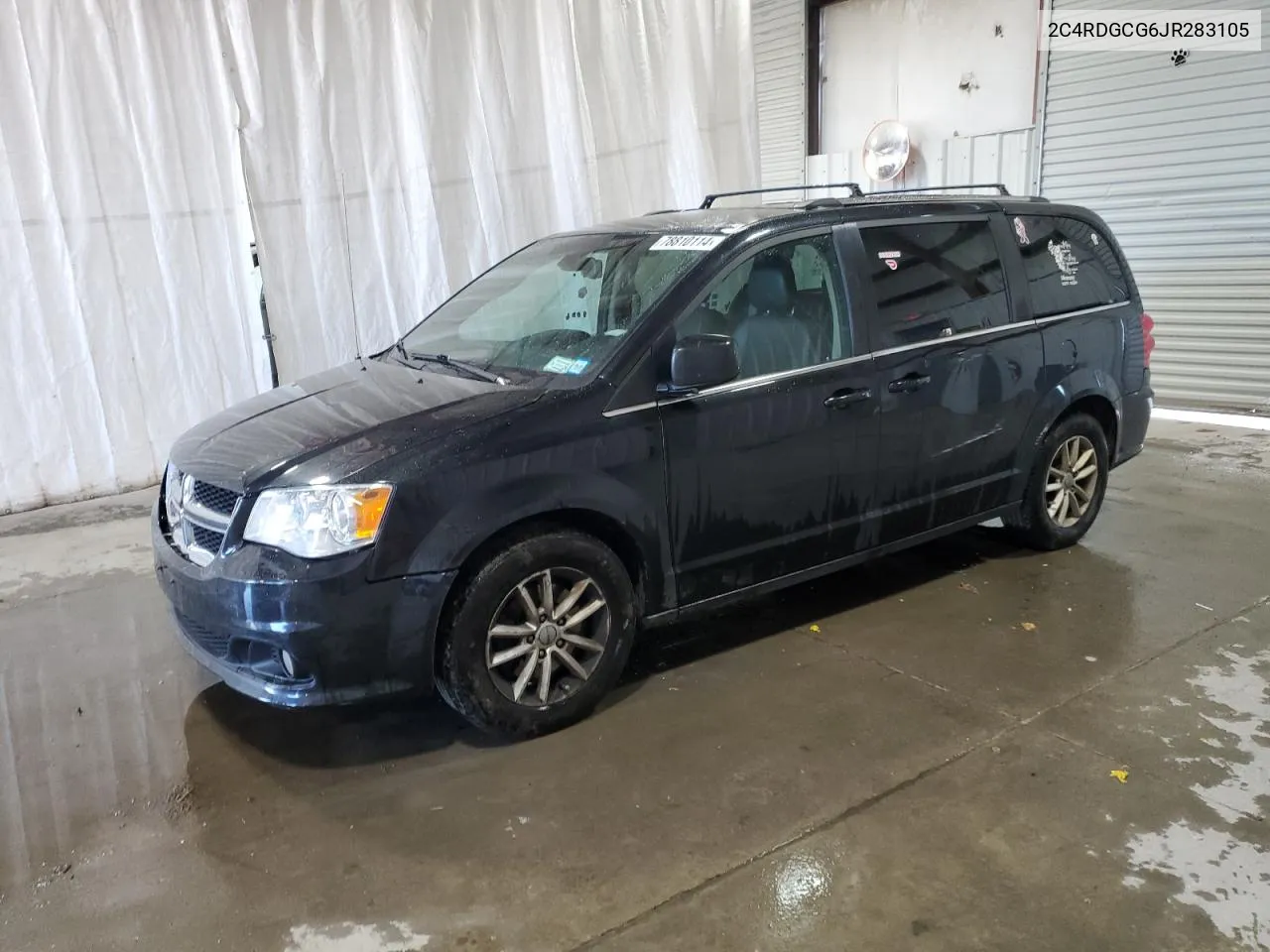 2018 Dodge Grand Caravan Sxt VIN: 2C4RDGCG6JR283105 Lot: 78810114