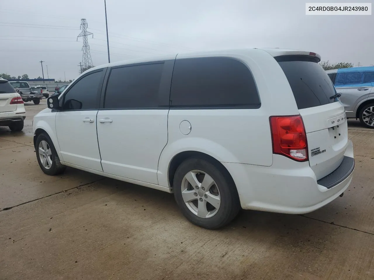 2018 Dodge Grand Caravan Se VIN: 2C4RDGBG4JR243980 Lot: 78884834