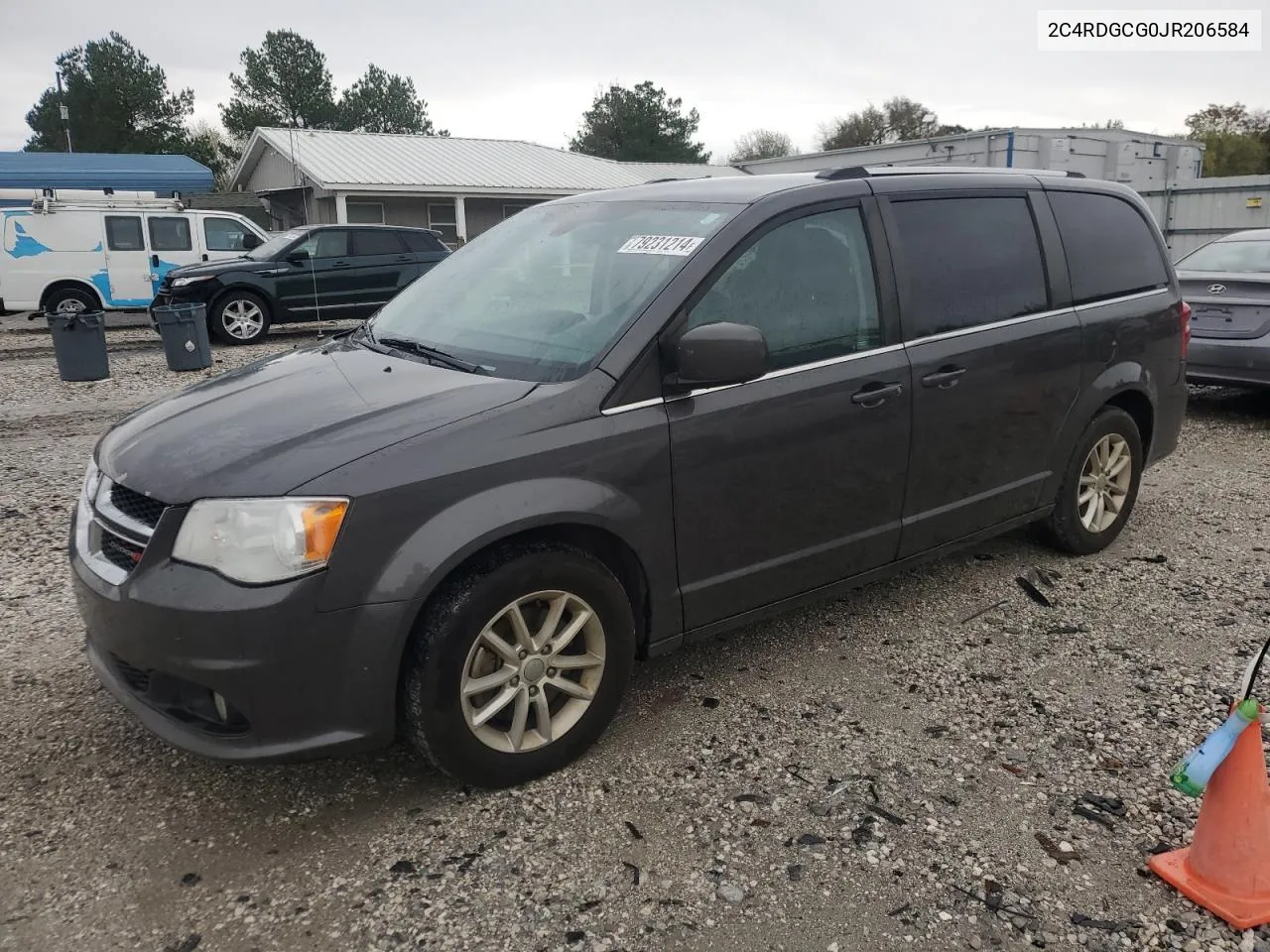 2018 Dodge Grand Caravan Sxt VIN: 2C4RDGCG0JR206584 Lot: 79231214