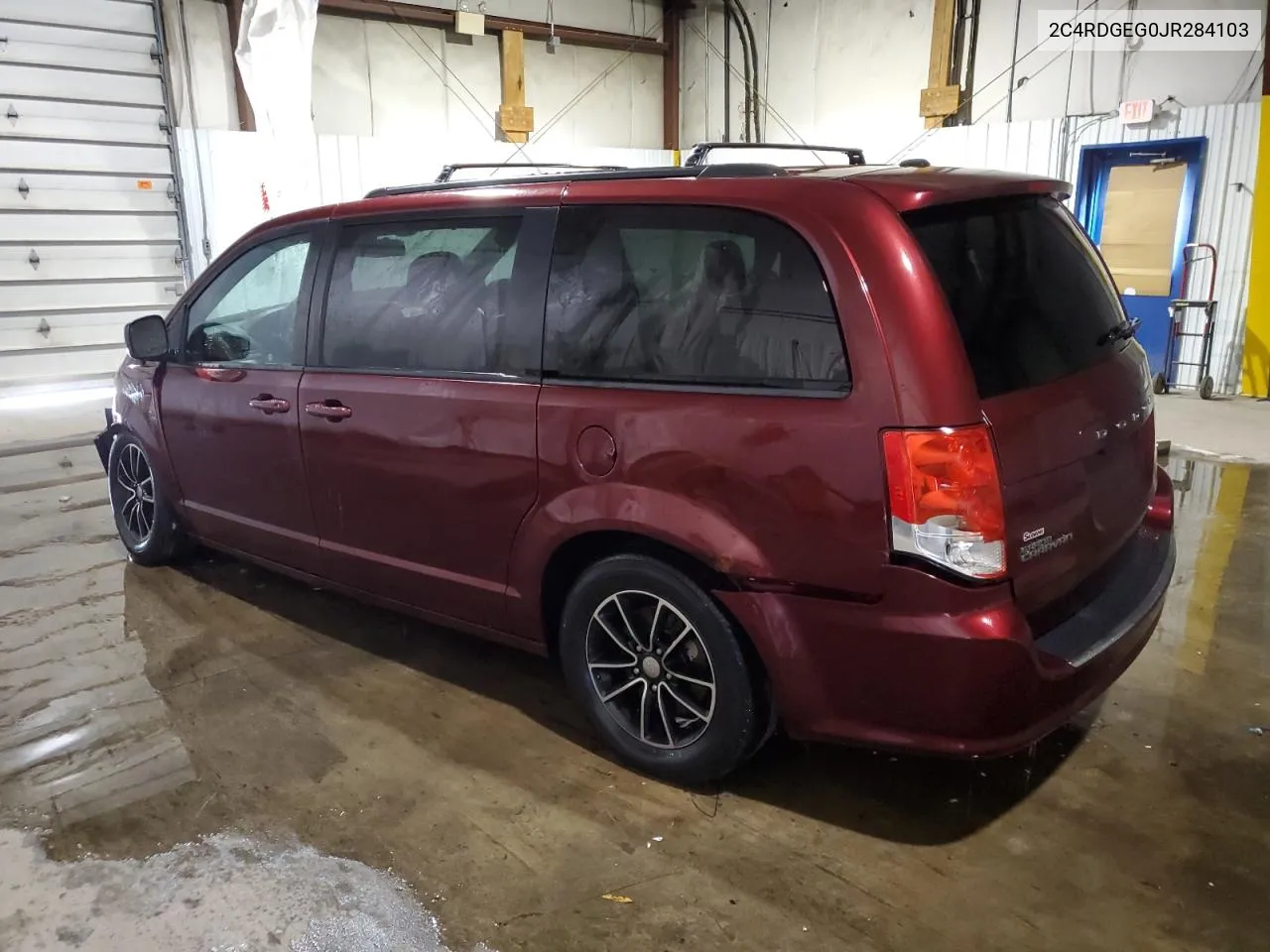 2018 Dodge Grand Caravan Gt VIN: 2C4RDGEG0JR284103 Lot: 79263394